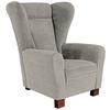 Fotoliu CHANDLER - gri deschis, Design, textil (95/109/97cm) - Mömax