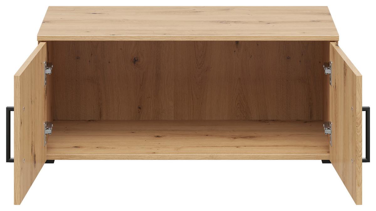 Nadogradnja Za Ormar Multi - hrast Artisan/crna, Moderno, drvni materijal/plastika (80/35/40cm) - Modern Living