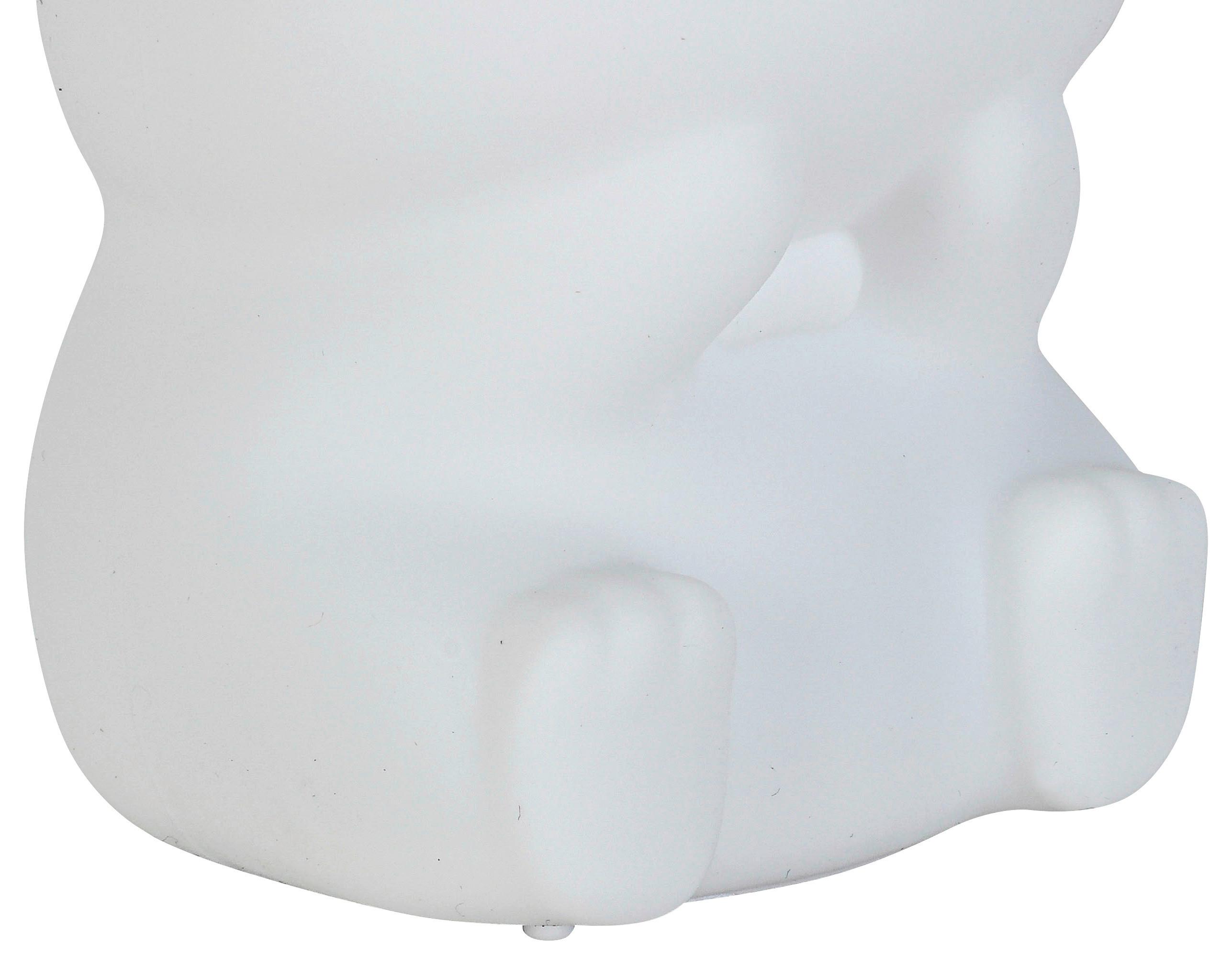 LEDSIERLAMP HOSI - Wit, Modern, Kunststof (5/5/10cm) - Mömax