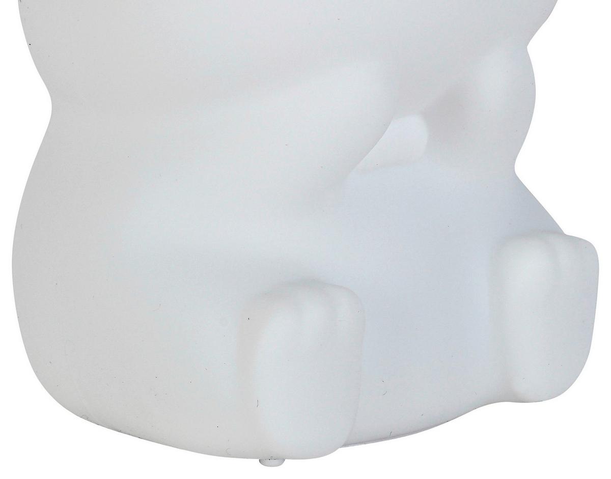 LED-Dekoleuchte Hosi Weiß max. 1 Watt - Weiß, MODERN, Kunststoff (5/5/10cm) - Mömax