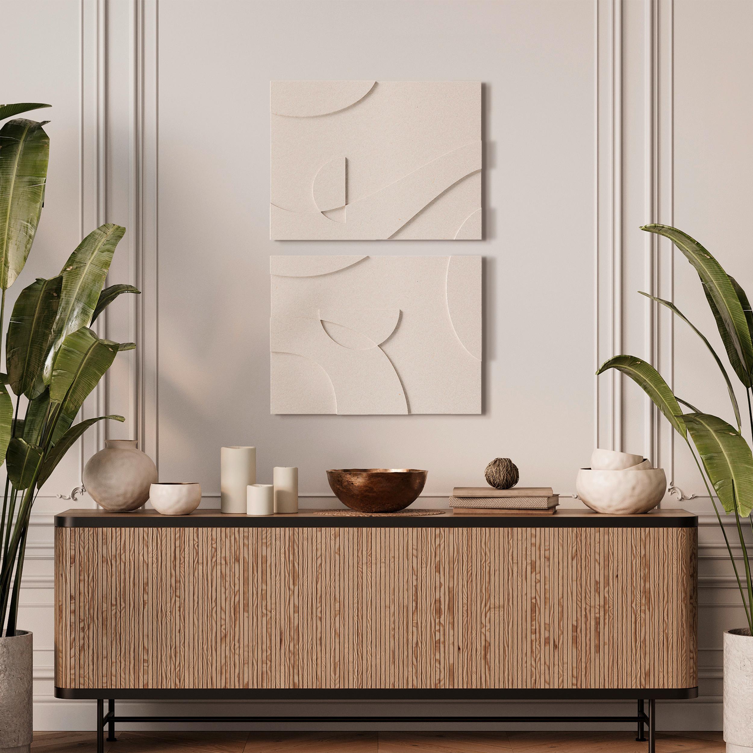 AKUSTIKPANEL MILLA - beige, textil (60/90cm) - Mömax