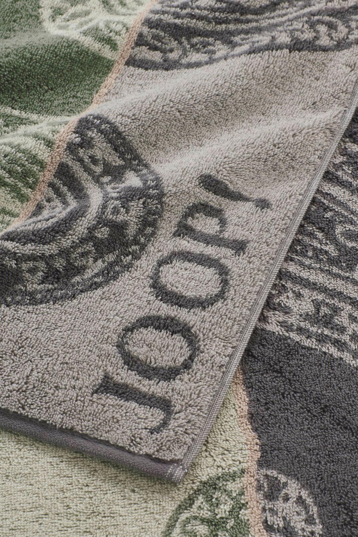 RĘCZNIK JOOP! CONTOUR PAISLEY - jasnoszary/ciemnoszary, Design, tkanina (50/100cm) - Joop!