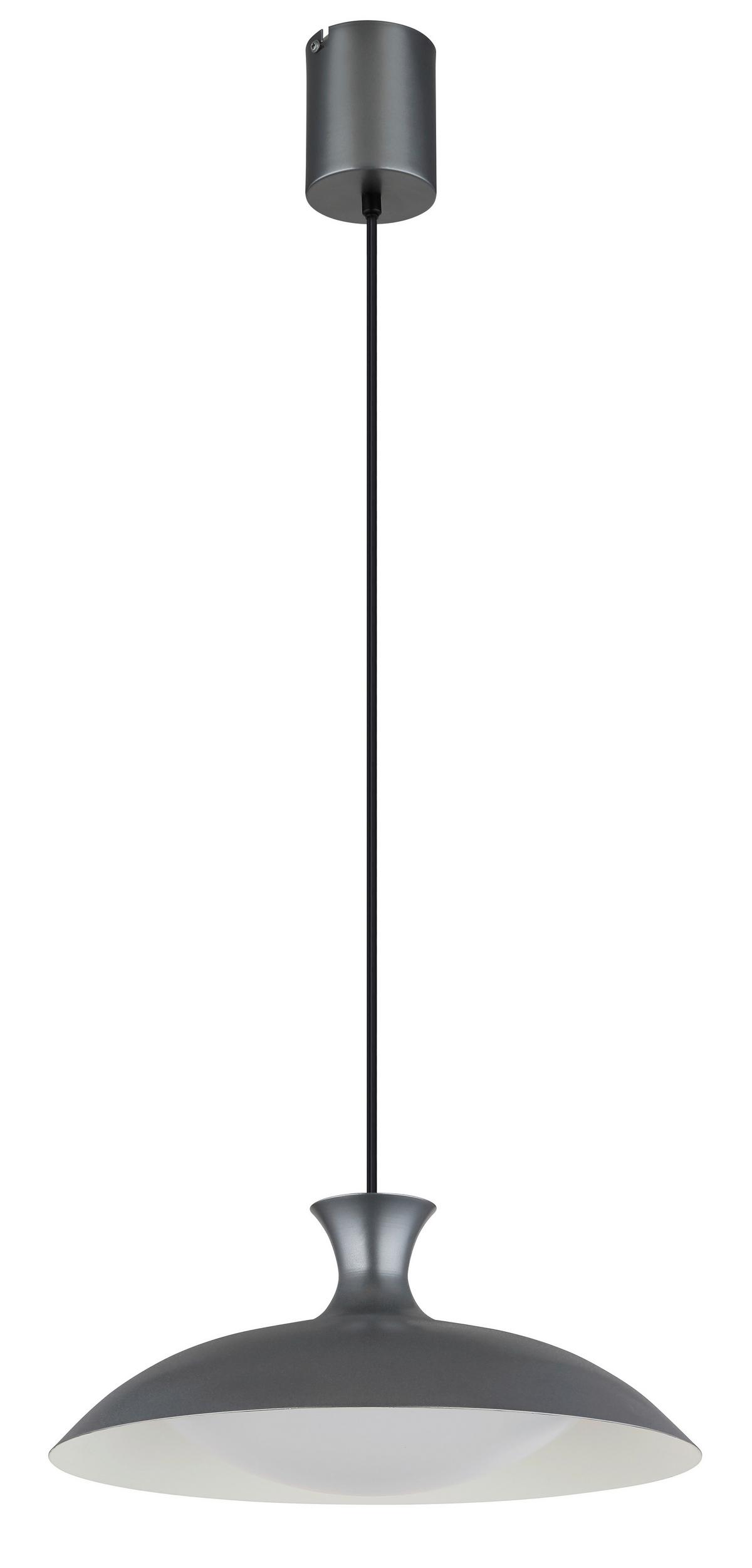 LED-HÄNGELEUCHTE 15781G  ROCHA - Weiss/Opal, Konventionell, Kunststoff/Metall (40/150cm) - Globo