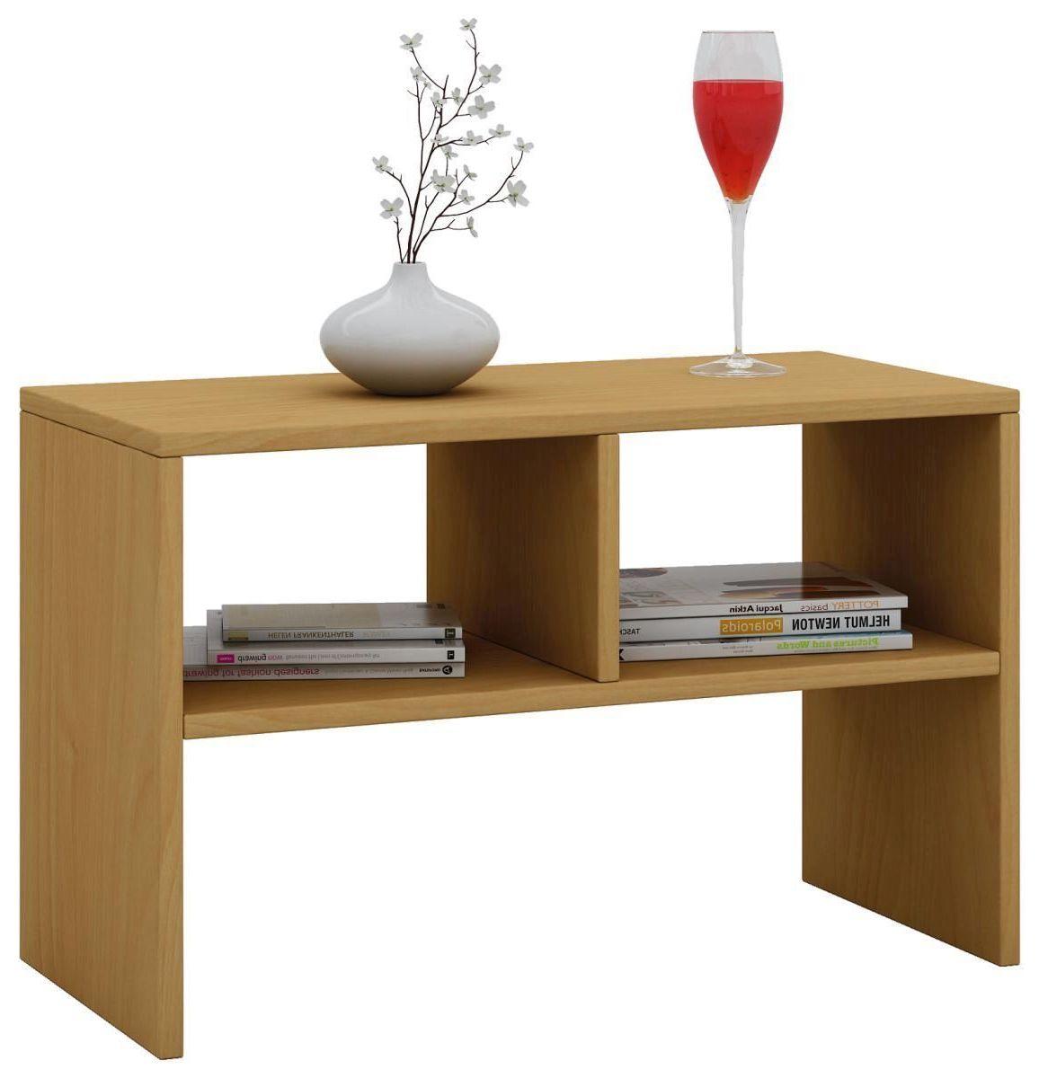 Klubska Miza Nachto, Bukev, 63 Cm - barve bukve, Basics, leseni material (63 /30/40cm) - MID.YOU