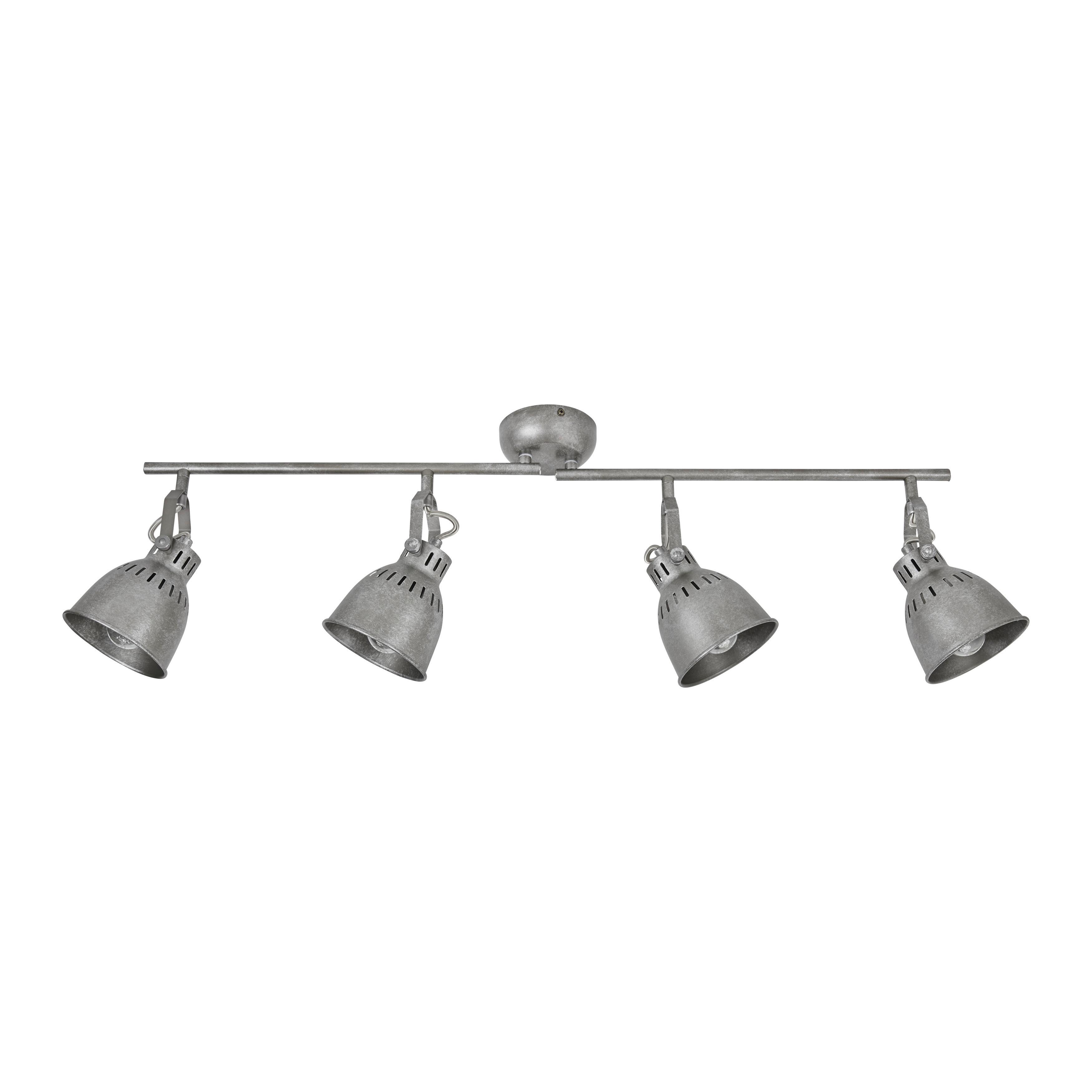 Strahler Ulf max. 40 Watt - Grau, Modern, Metall (83/21cm) - Premium Living