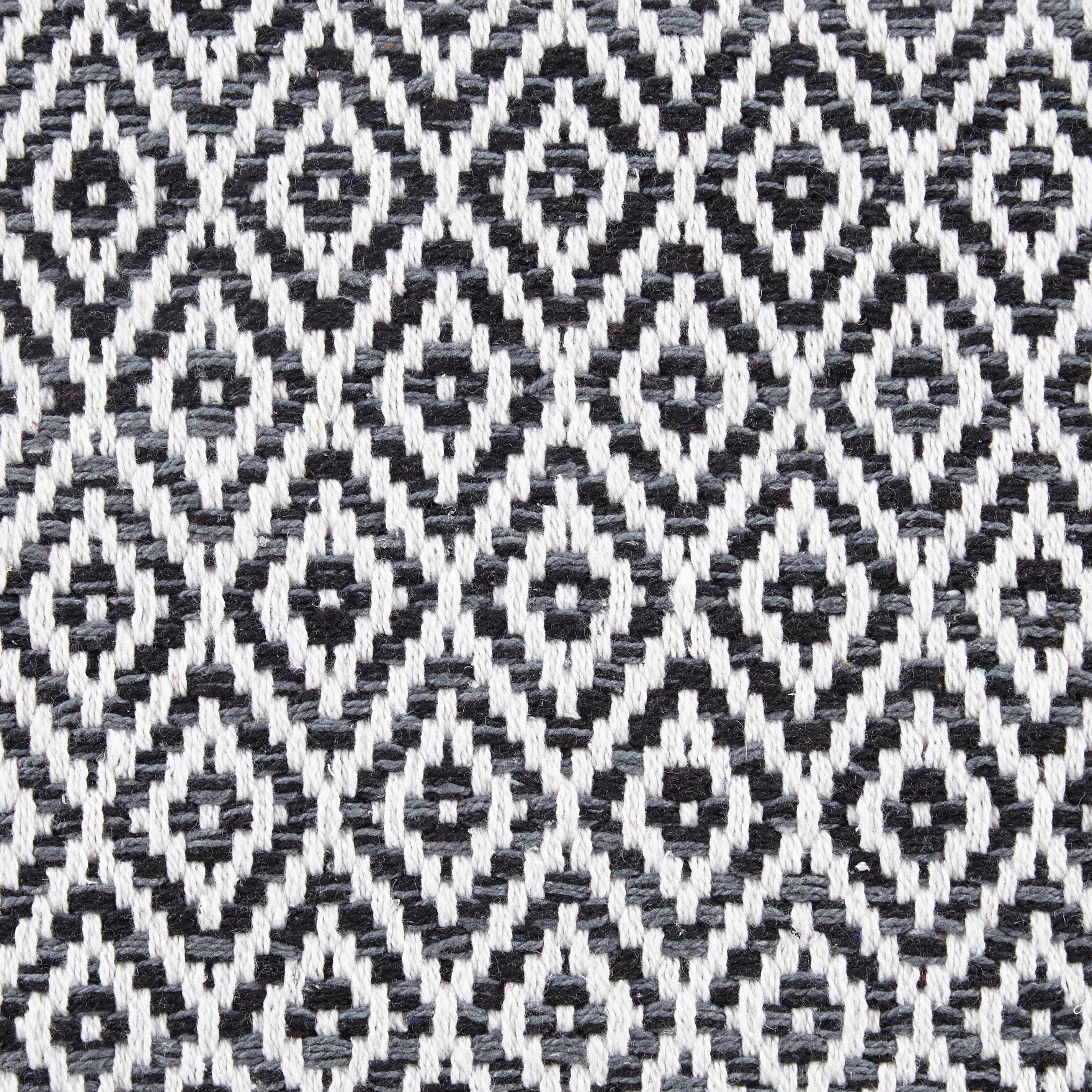 HANDVÄVD MATTA CAROLA 1 - grå, Basics, textil (60/120cm) - Mömax