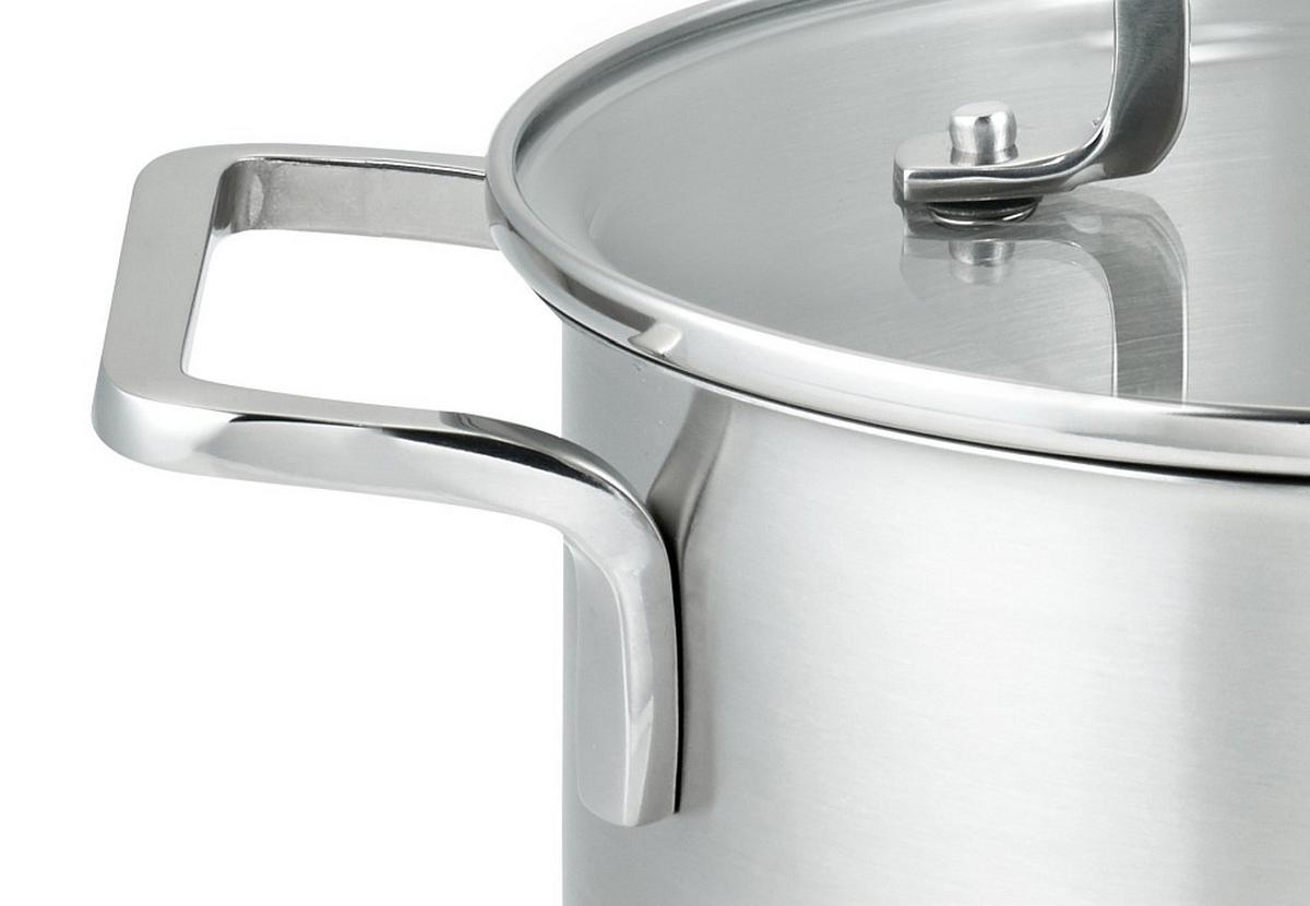 GARNEK DO MIĘSA 77220 ELO - kolor srebrny/przezroczysty, Basics, metal/szkło (20cm) - ELO