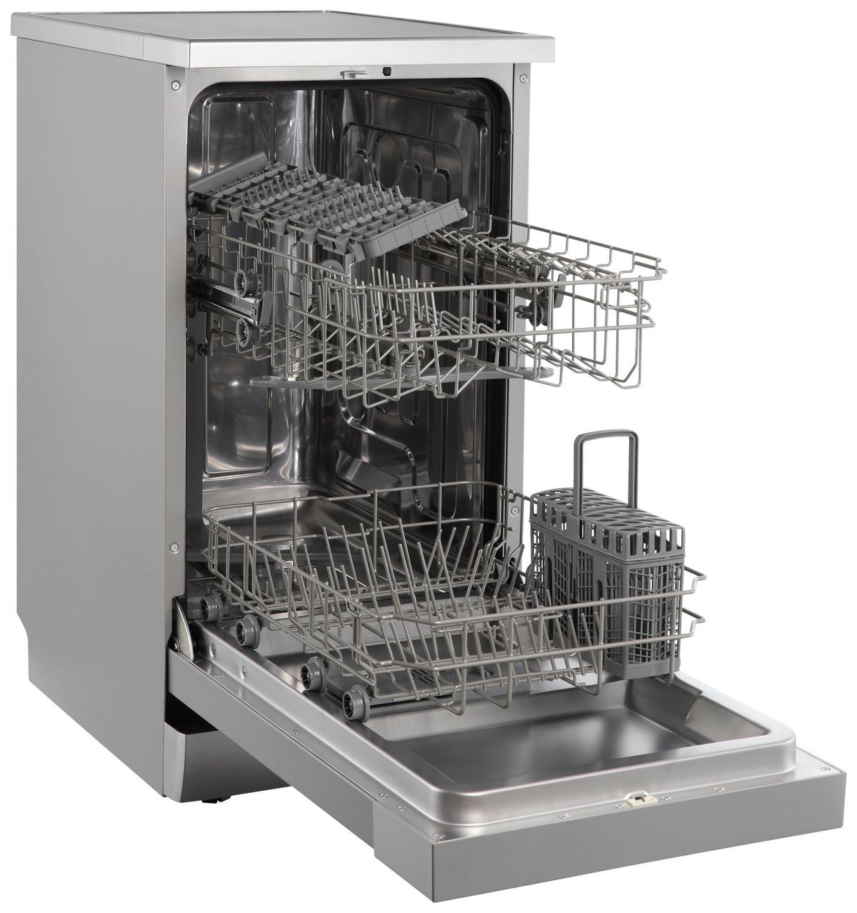 Pomivalni Stroj Gsps45si-12 - srebrne barve, Basics, kovina/umetna masa (44,8/84,5/60cm) - Respekta