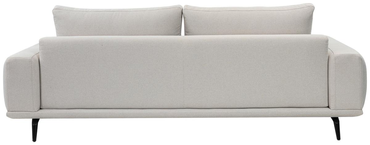 Canapea cu 3 locuri SELENE - crem, Modern, textil (242/89/115cm) - MID.YOU