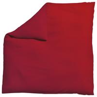 Bettdeckenbezug Woven Satin Lila/Rot ca. 200x200cm - Lila/Rot, Basics, Textil (200/200cm) - Schlafgut