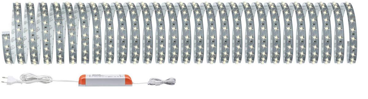 LED-Strip 70829 in Silberfarben max. 50 Watt - Silberfarben, Basics, Kunststoff (1000-2000/0,3cm) - Paulmann