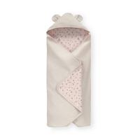 BECIK SNUGGLE N DREAMS - beżowy/jasnoróżowy, Trend, tkanina (80/80cm) - Hauck