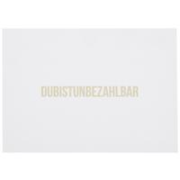 Postkarte Unbezahlbar - Goldfarben/Weiß, Papier (14,8/10,5cm)