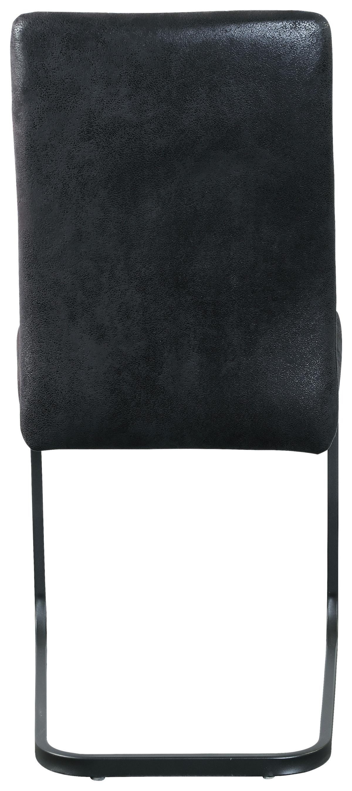 KRZESŁO RADAL - czarny, Modern, metal/tkanina (43/92/56cm) - MID.YOU