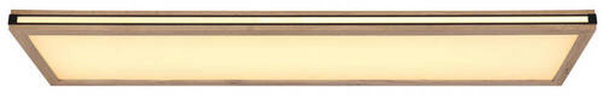 Stropna Led-svetilka Carla, S Sijalko - črna/bela, Natur, kovina/umetna masa (120/30/7,5cm) - Globo