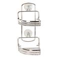 Zuhany Polc Milano 2 B991736 - ezüst színű, konvencionális, fém (16,5/36/16,5cm) - OMBRA