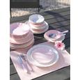 Plitvi Krožnik Pauline - roza, Romantika, keramika (26cm) - Zandiara Plitvi Krožnik Pauline - roza, Romantika, keramika (26cm) - Zandiara