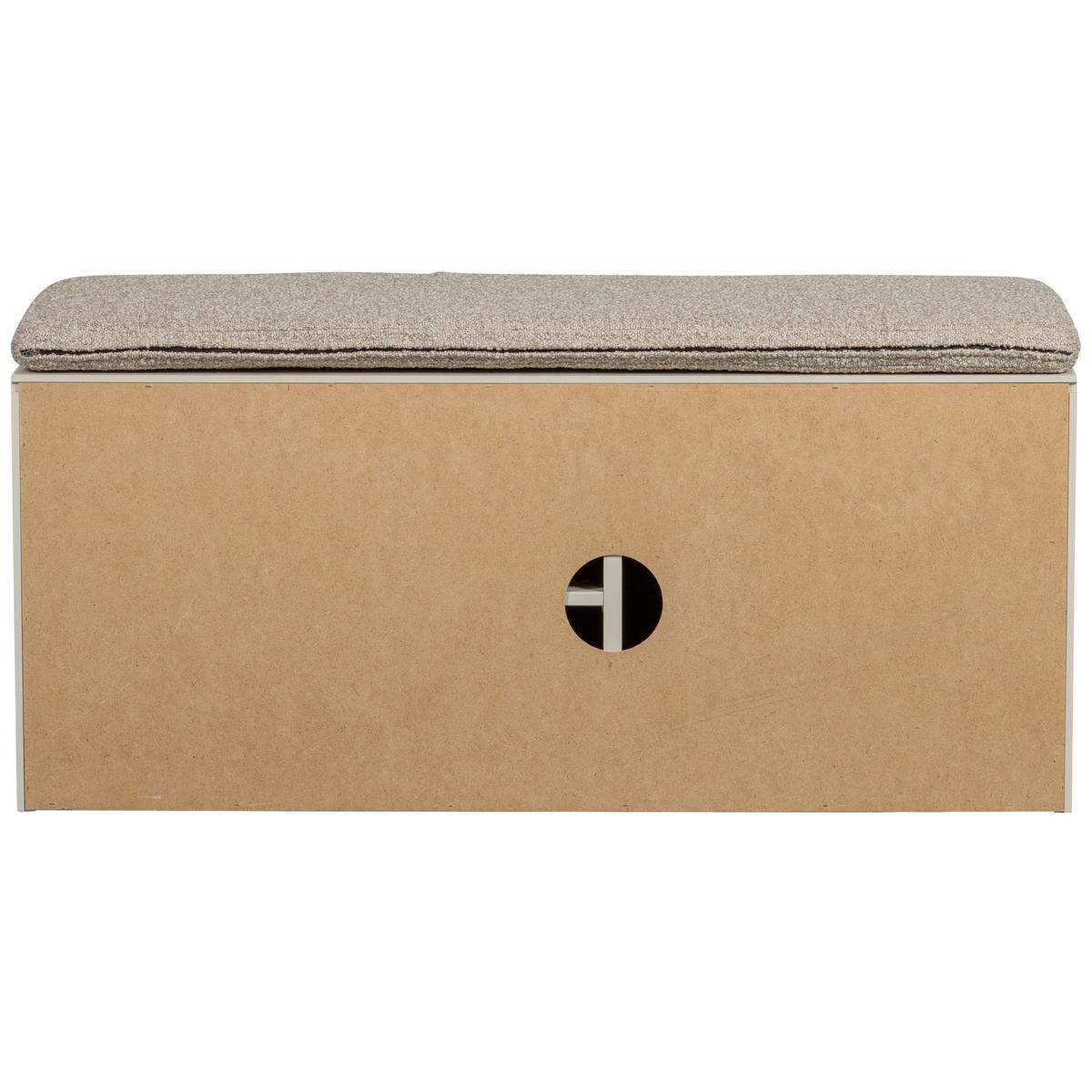 Lowboard Settle Down Grau - Grau, Design, Holz (108/50/44cm) - Livetastic