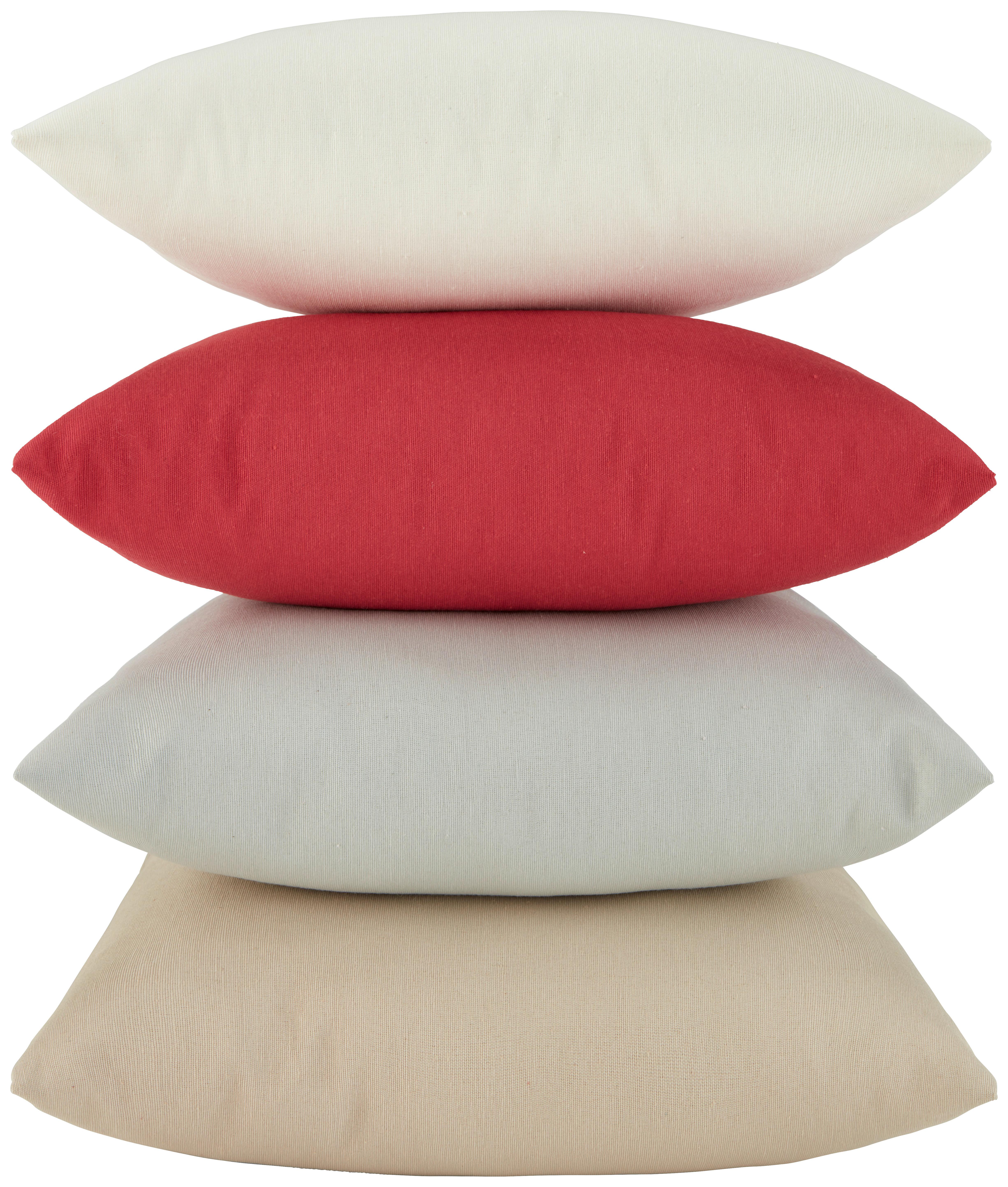 Zierkissen Littlemex in Weiß ca. 38x38cm - Weiß, KONVENTIONELL, Textil (38/38cm) - Modern Living