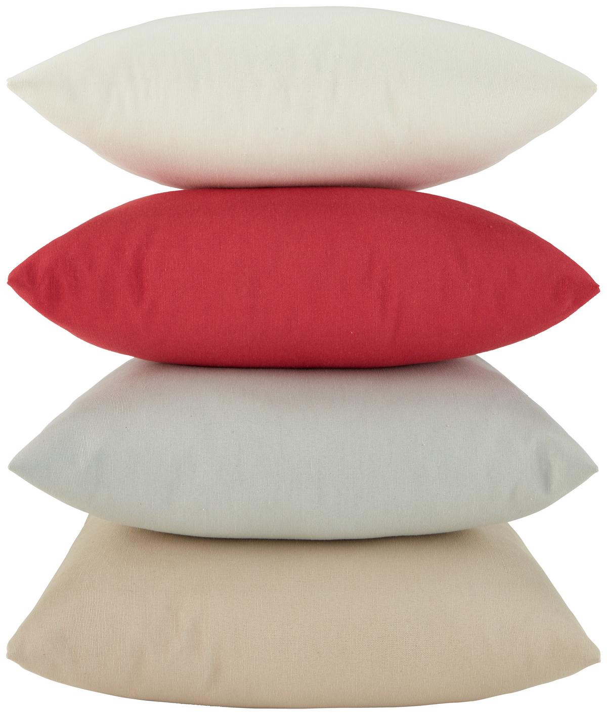 Zierkissen Littlemex in Weiß ca. 38x38cm - Weiß, KONVENTIONELL, Textil (38/38cm) - Modern Living
