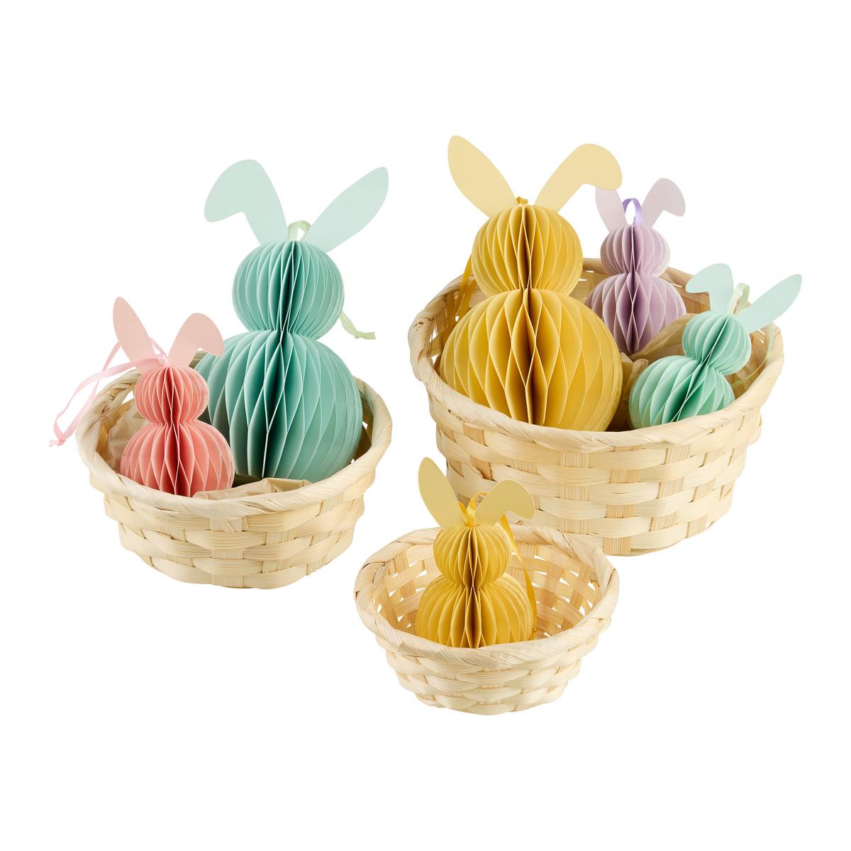 Korbset Peter Naturfarben, 3-teilig - Naturfarben, Naturmaterialien - Mömax