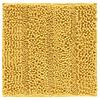 Badematte Uwe in Gelb ca. 50x50cm - Gelb, Basics, Textil (50/50cm) - Modern Living