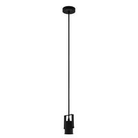 Hängeleuchte 31073*calari - Schwarz, Design, Metall (9,5/6,5/150cm) - Eglo