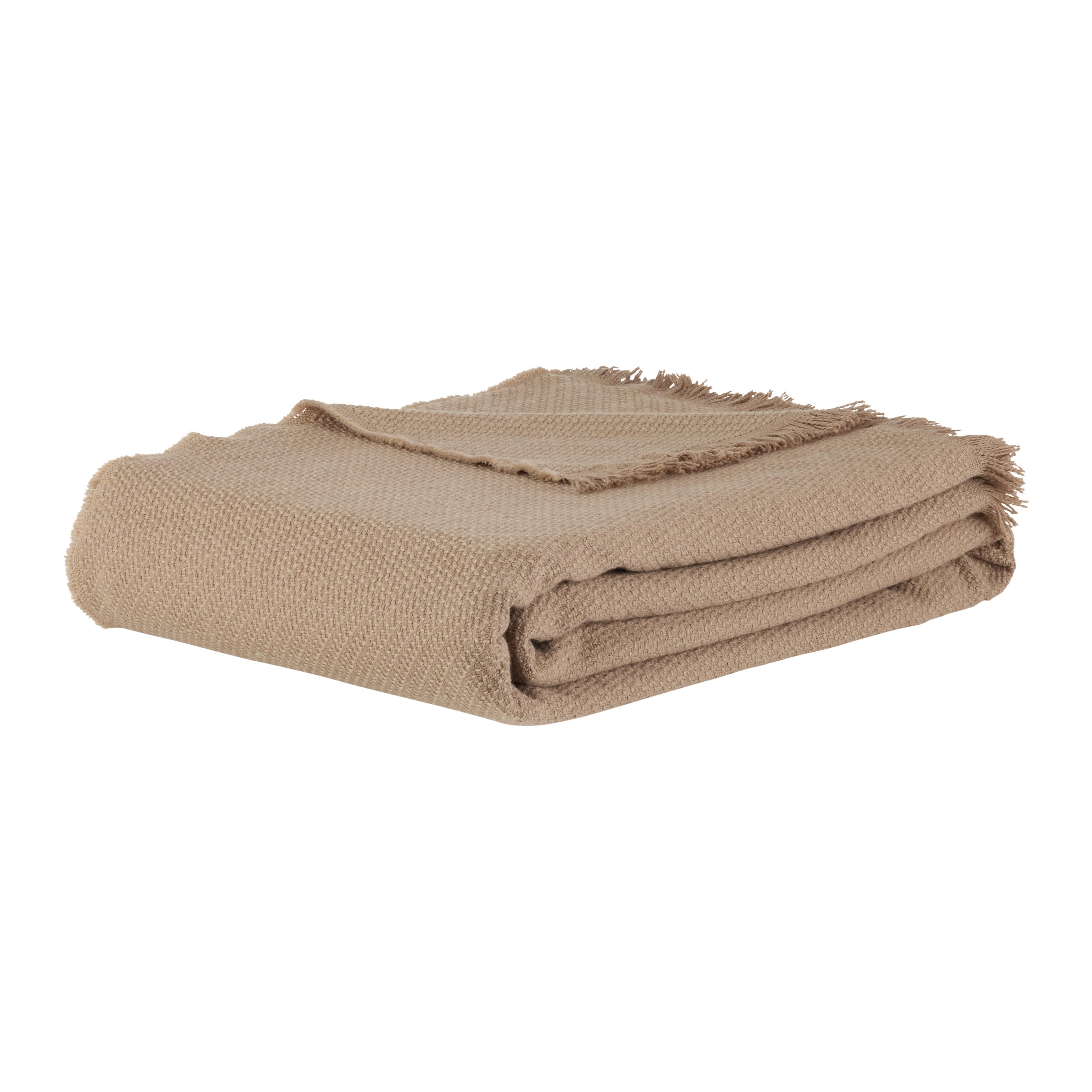Pătură pufoasă Leo - maro, Romantik / Landhaus, textil (130/170cm) - Mömax