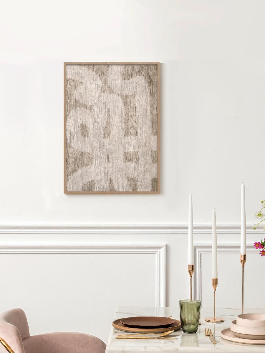 BILD SCA-ART-CRAFTS-064-30X40-FRX - Hellbraun/Beige, Basics, Holz/Kunststoff (30/40/10cm)