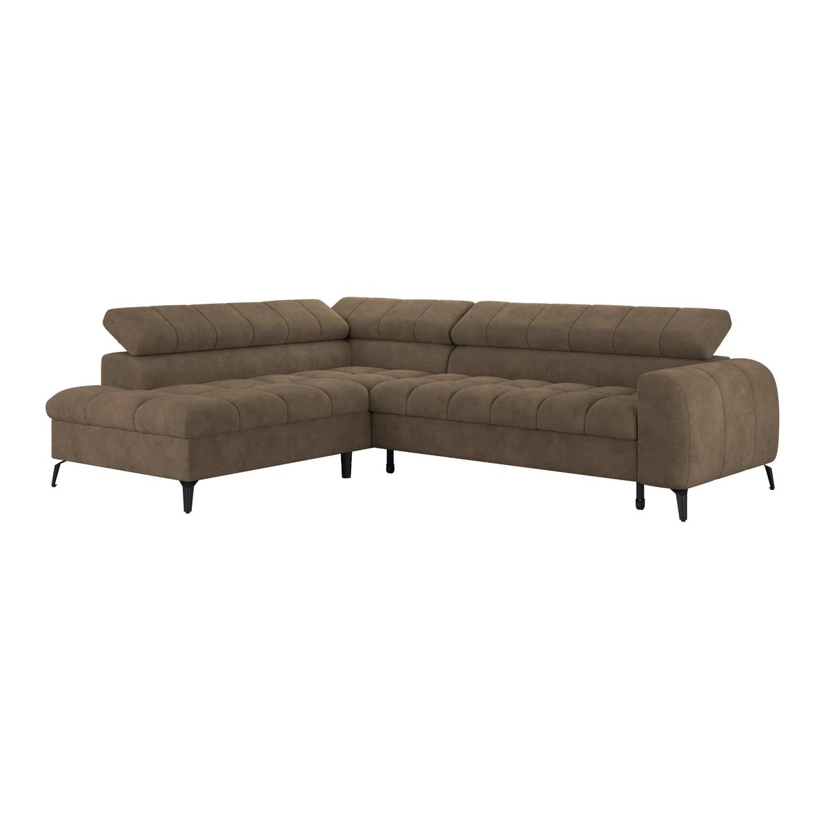 Coltar VOLF - maro/negru, Trend, plastic/textil (203/261cm) - Modern Living
