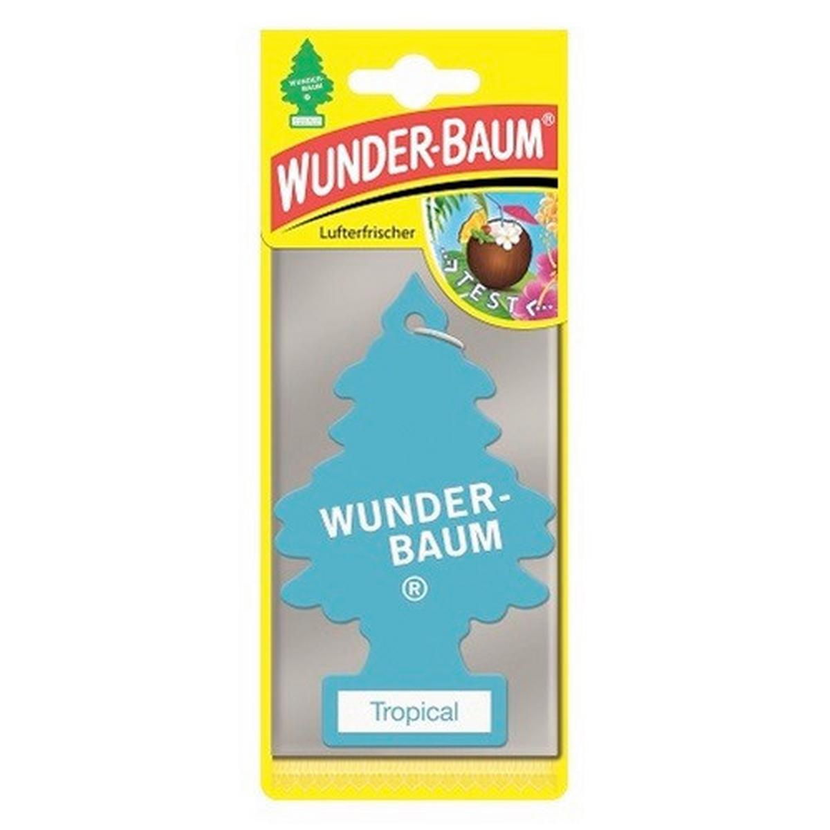 Autóillatosító Wunderbaum Lt Tropical - műanyag/papír (0,012kg)