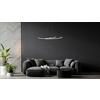 LED-HÄNGLAMPA ITI - opal/svart, Modern, metall/plast (20/36/100cm) - Mömax