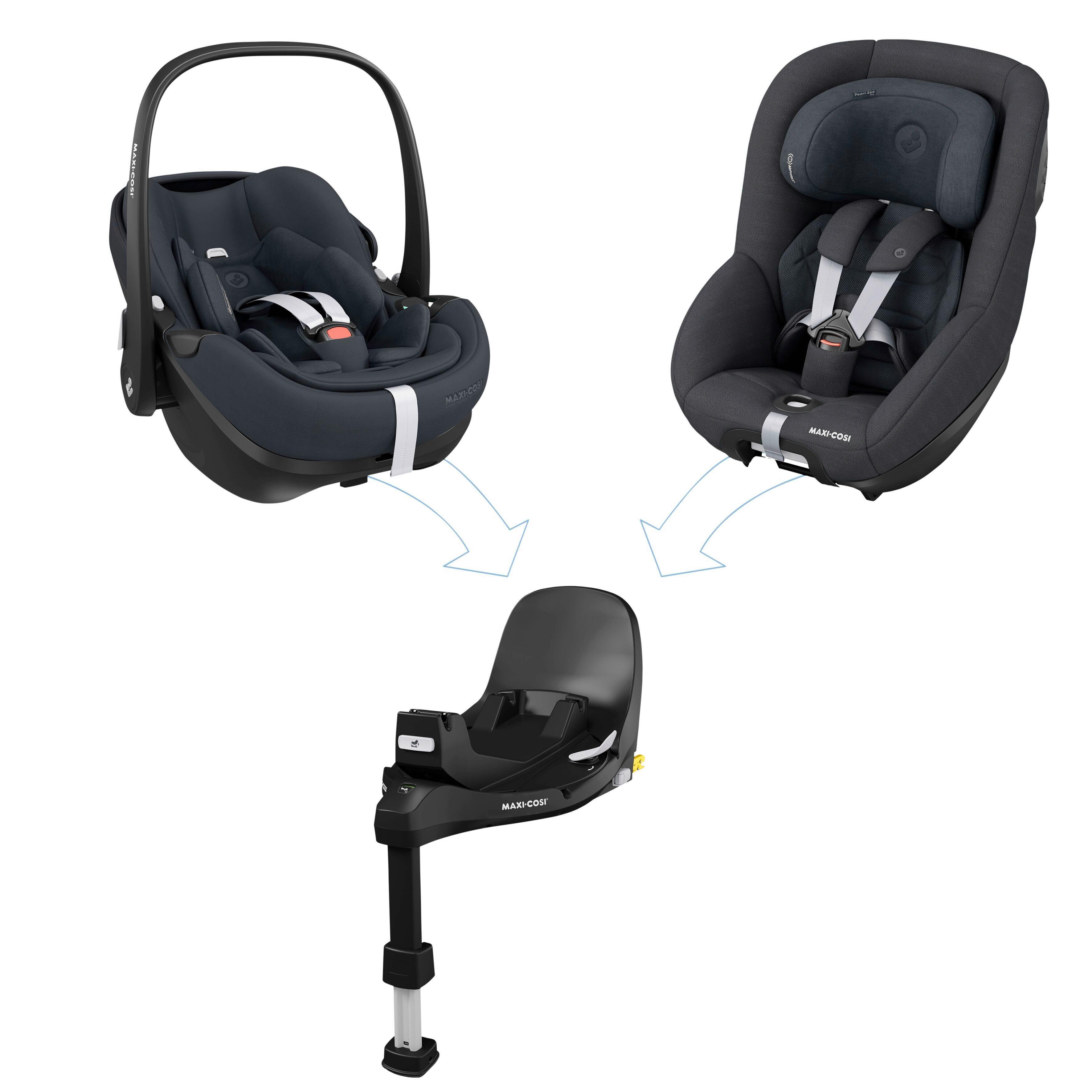 BAZA ISOFIX FAMILY FIX 360 PRO - czarny, Basics, tworzywo sztuczne/metal (39,1/87,6/65,4cm) - Maxi-Cosi