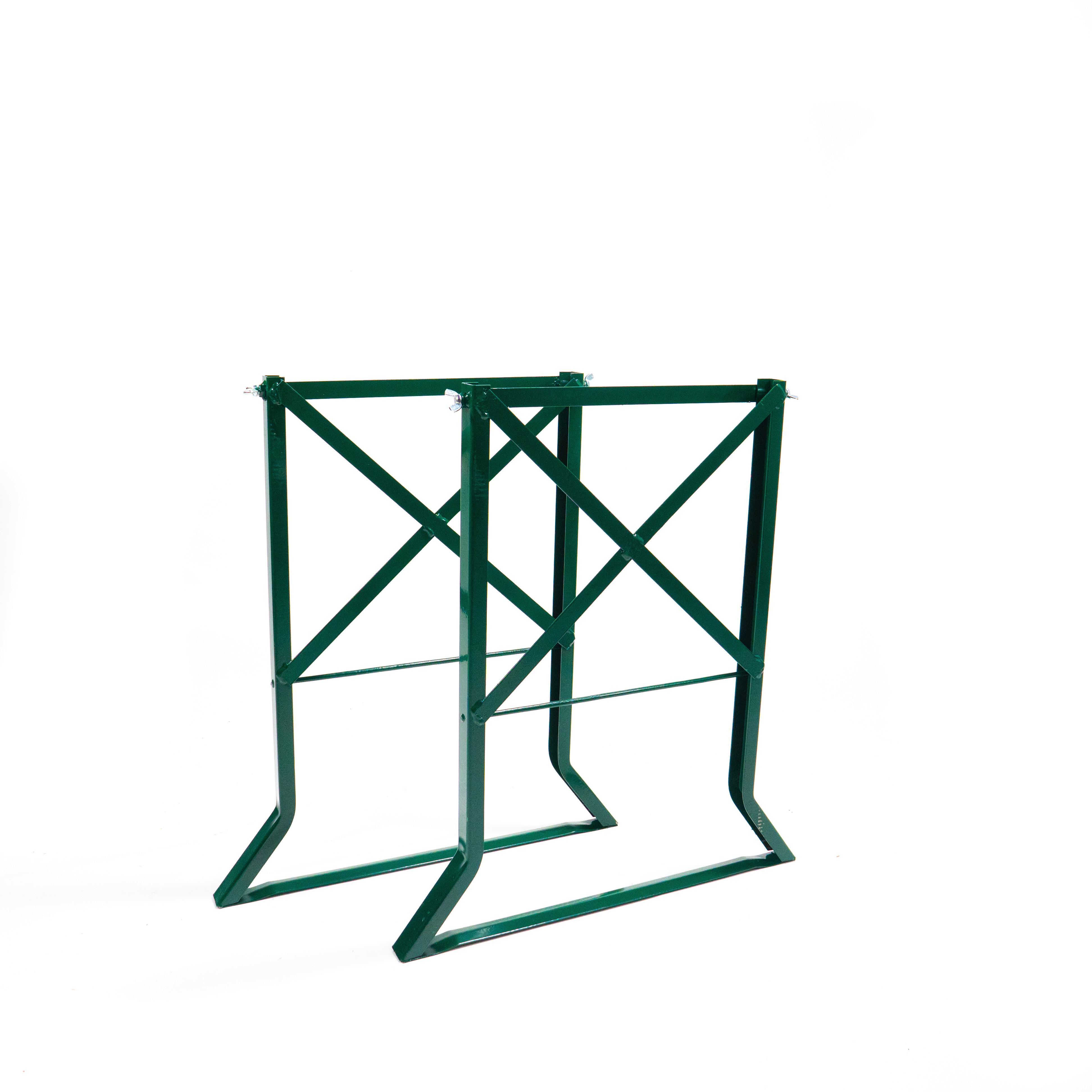 Erhöhungsset für Biertischgarnitur - Grün, Basics, Metall (68/78/4cm) - Gardenson