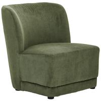 FOTEL POLSTERSESSEL - zielony, Design, drewno/tkanina (64/71/73cm) - MID.YOU