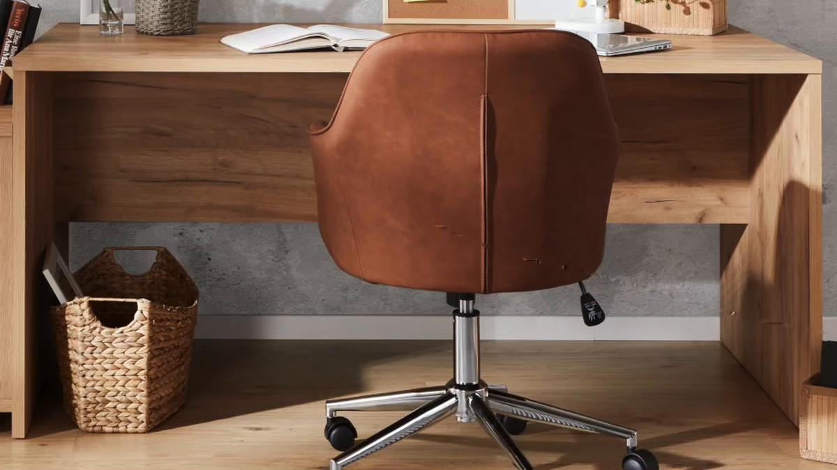 Radni Stol Profi - boje hrasta, Moderno, drvni materijal (120/76cm) - Modern Living