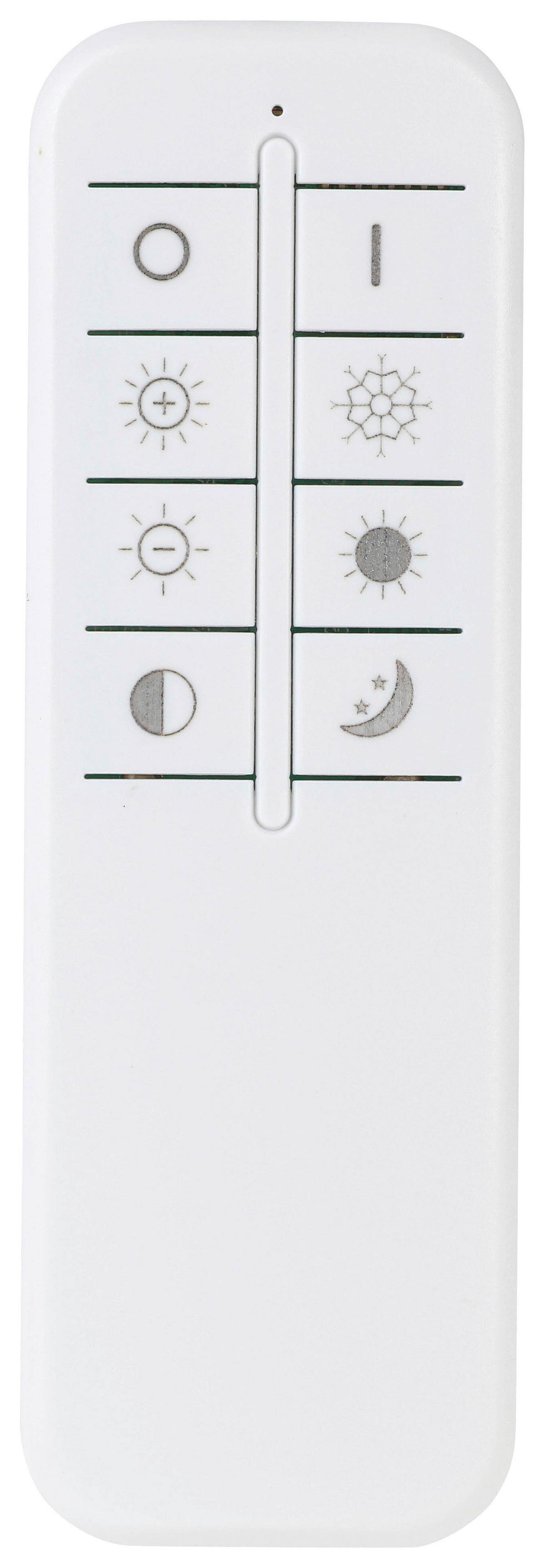 LAMPA WISZĄCA TERESA - biały/kolor piaskowy, Trend, tworzywo sztuczne/metal (58,4/120cm) - Collet's Monde