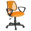 Jugenddrehstuhl Kiddy CD ca. 58x75-92x45 cm Orange - Schwarz/Orange, Basics, Kunststoff (58/75-92/45cm) - MID.YOU
