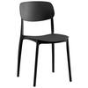 STOL JIRI -BASED/SB- - svart, Modern, plast (44/78/49cm) - Based