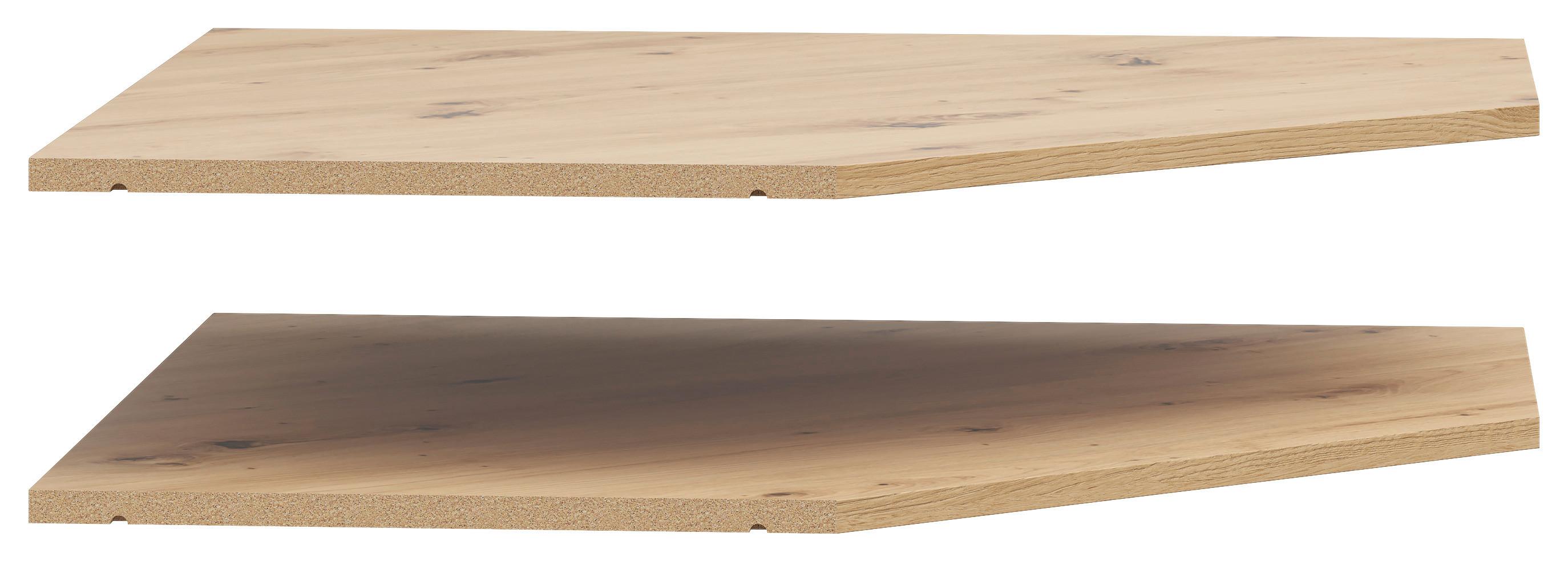 Eckboden Multistauraum Eiche Artisan - Eiche Artisan, MODERN, Holzwerkstoff (96/1,5/74cm) - Mömax