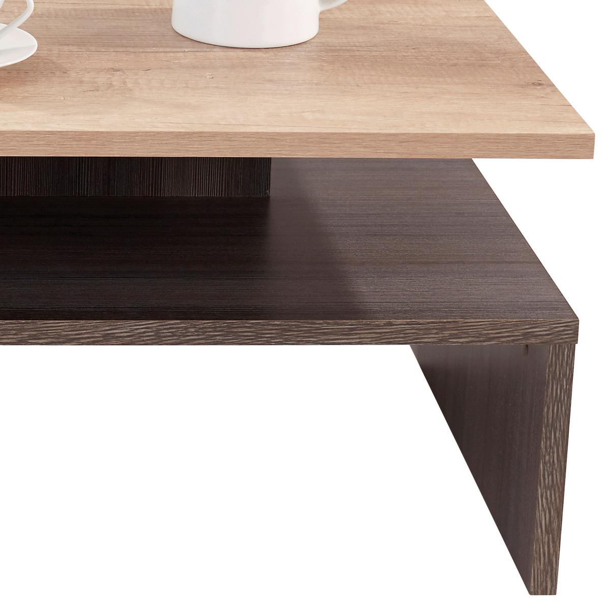 Măsuță de cafea LAURA - culoare lemn stejar, Modern, material pe bază de lemn (90/42/60cm) - Modern Living