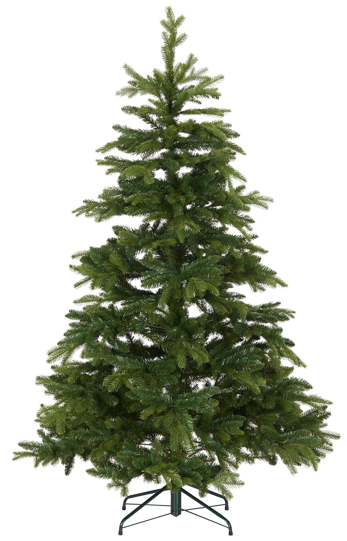 Weihnachtsbaum Brampton in Grün - Basics, Kunststoff (127/185cm)