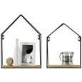 Wandboardset Schwarz - MODERN, Metall (30/40/8cm) Wandboardset Schwarz - MODERN, Metall (30/40/8cm)