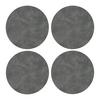 UNDERLÄGG SET LEVI - antracit, Modern, plast (10cm) - Gourmesto