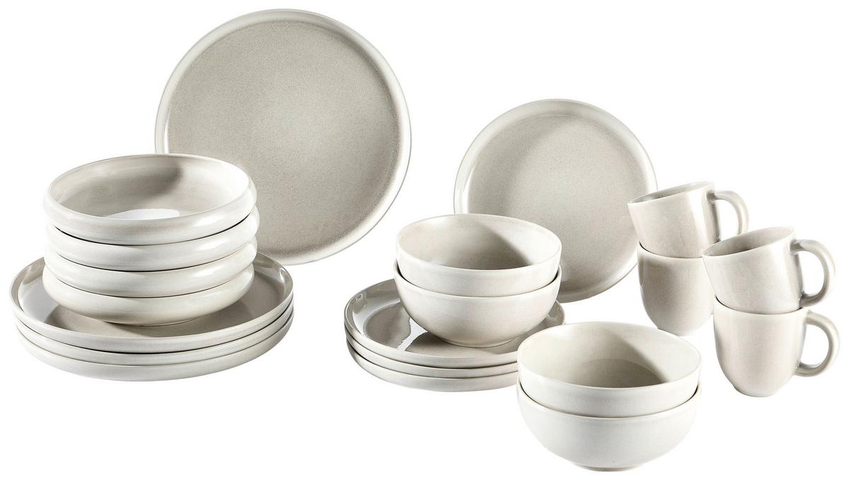 SERWIS OBIADOWO-ŚNIADANIOWY CANJU BLOMUS - beżowy, Lifestyle, ceramika - Blomus