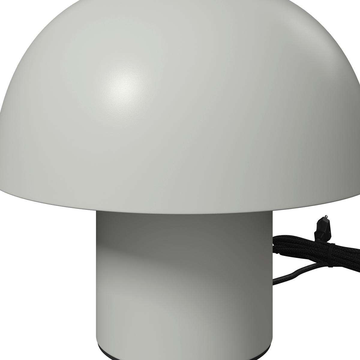 Tischleuchte Carla Weiß ca. 40 Watt - Weiß, MODERN, Metall (22,5/22cm) - Bessagi Home