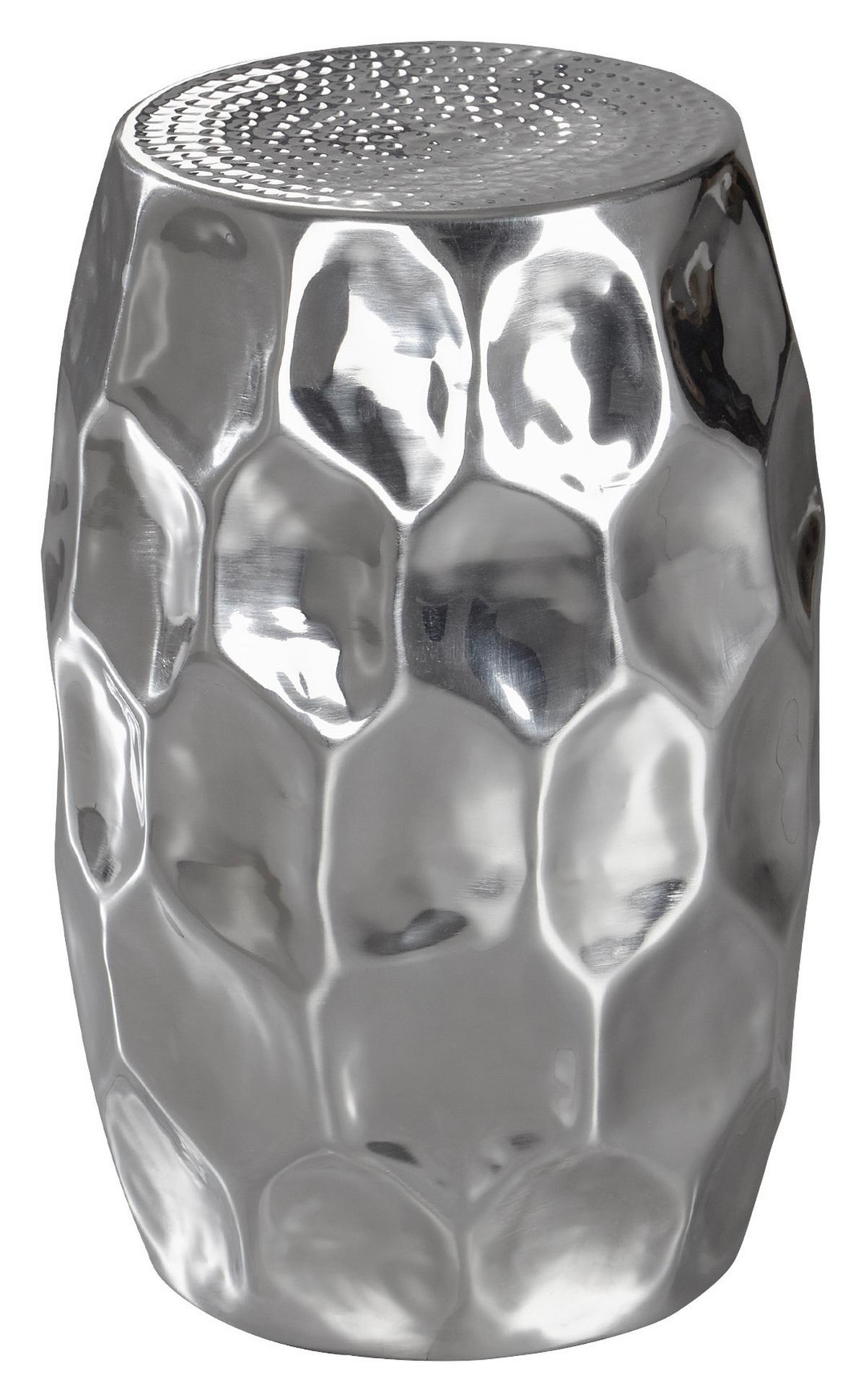 Mizica Jada - srebrne barve, Trendi, kovina (30/30/47cm) - MID.YOU