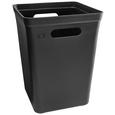 Pubelă Anne - negru, plastic (25/25/33cm) Pubelă Anne - negru, plastic (25/25/33cm)