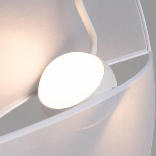 PENDELLEUCHTE REFLEX - Weiss, Trend, Kunststoff/Textil (45/12cm) - MAYTONI