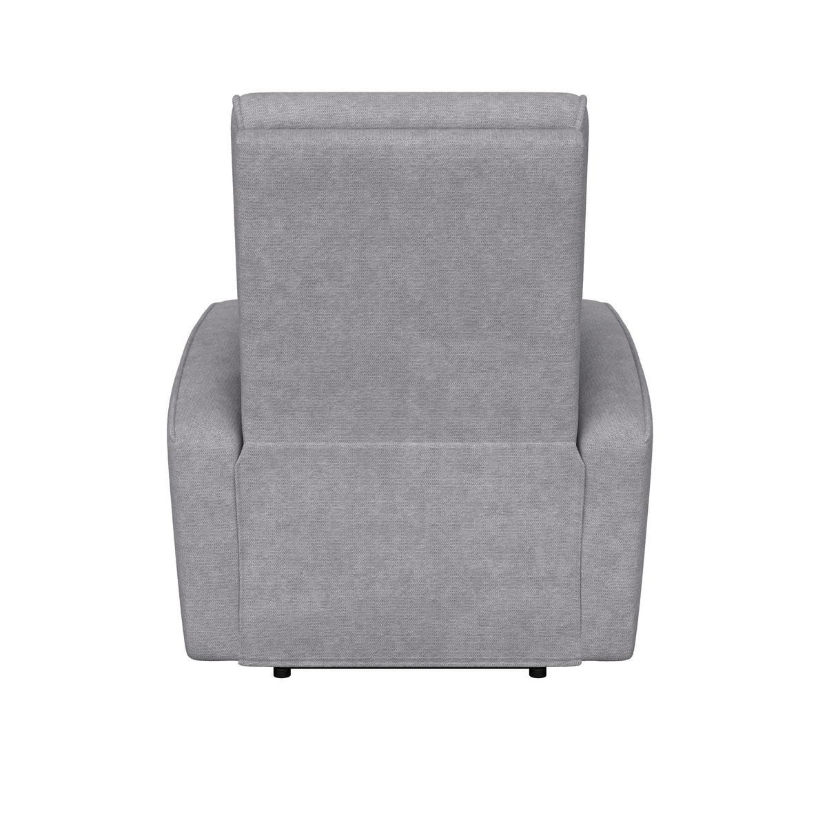 Fotoliu pentru televizor LEON - gri închis, Basics, plastic/lemn (80/102/96cm) - Ondega